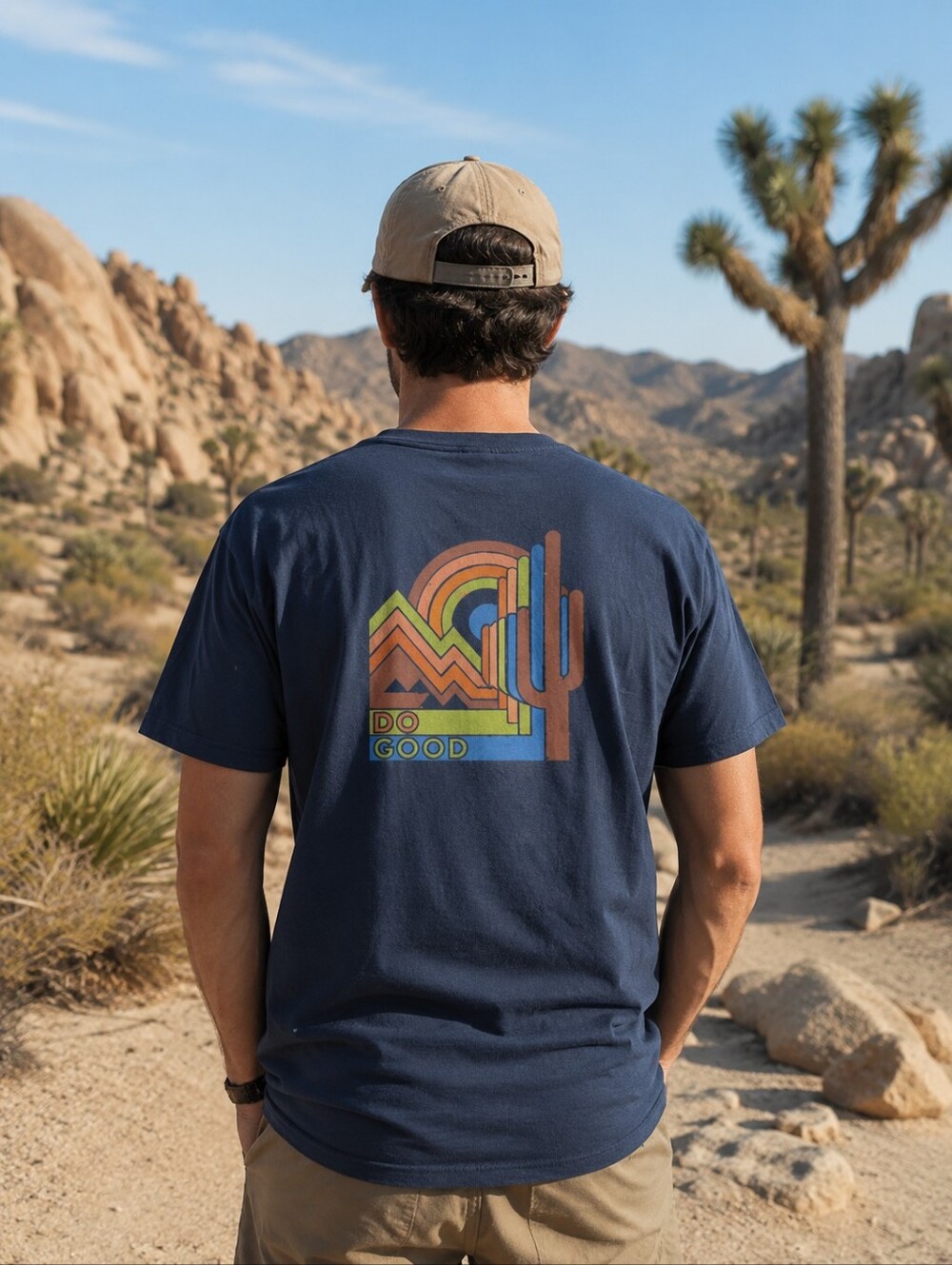 NWT cotopaxi Mirage Do Good Organic Graphic Tee-Abyss